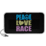 Peace Love Race iPhone Speakers
