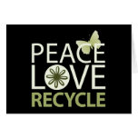 Peace Love Recycle Cards