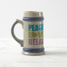 Peace Love Relax Mug