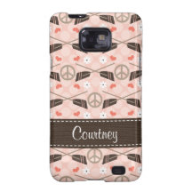 Peace Love Row Crew Samsung Galaxy S Case Cover Galaxy SII Case