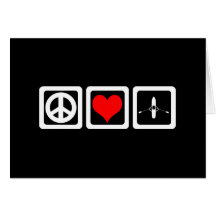 peace love rowing card