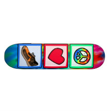 Peace, Love, Running Skate Boards