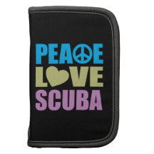 Peace Love Scuba Folio Planners