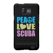 Peace Love Scuba Samsung Galaxy SII Case