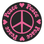Peace & Love Sticker