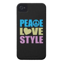 Peace Love Style Iphone 4 Case-mate Case