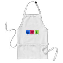 Peace Love Support Aprons