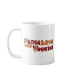 Peace Love Veggies mugs