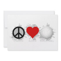 Peace Love Volleyball  Emblem 1 Announcement
