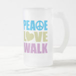 Peace Love Walk Coffee Mug