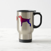 Peace Love Weimaraners Mugs