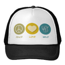 Peace Love Weld Hat
