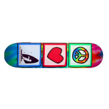 Peace, Love, Windsurfing Skateboard