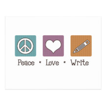 Peace Love Write Post Cards