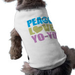 Peace Love Yo-Yo pet clothing