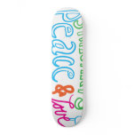 peace lovw skatebord skateboards
