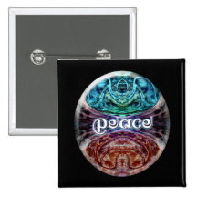 Peace Meditation Graphic Button