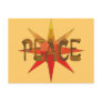 Peace Mosaic Postcard