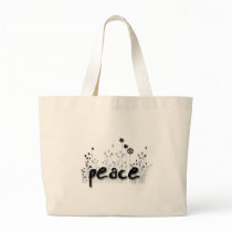 Peace Mug FOS Canvas Bags