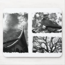 peace nature zen mousepad