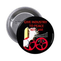 Peace Not War - Button