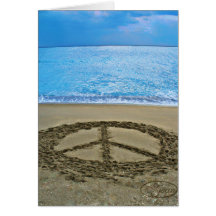 Peace note card