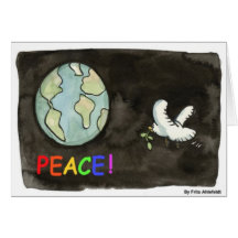 Peace notecard