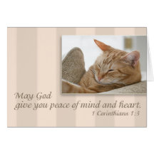 Peace of Mind and Heart Greeting Cards