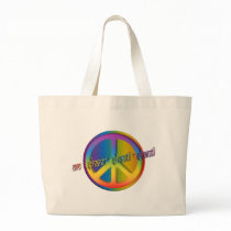 Peace Om Shanti Bags