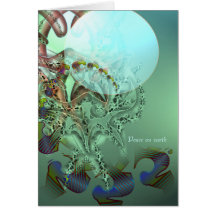 Peace on earth and in our hearts card