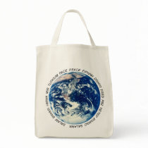 Peace on Earth Canvas Bag