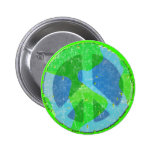Peace on Earth Button buttons