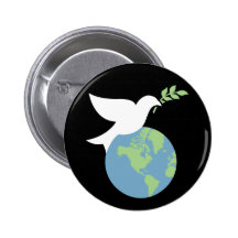 Peace On Earth Button