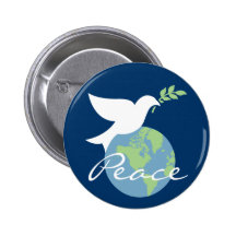 Peace On Earth Button