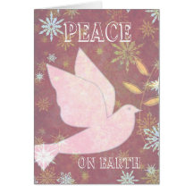 Peace on Earth Christmas Card