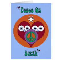 Peace on Earth Christmas Card