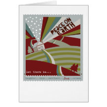 Peace on Earth Christmas Card