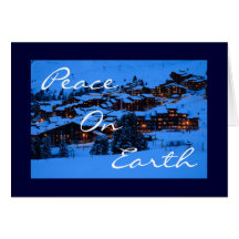 Peace On Earth Christmas Card