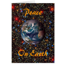Peace on Earth Christmas Card