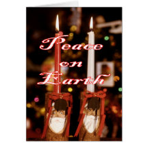 Peace on Earth Christmas card