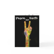 PEACE on Earth Christmas Card by SRF