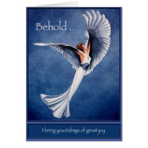 Peace on Earth Christmas Card by Teri Rosario