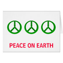 PEACE ON EARTH - Christmas cards