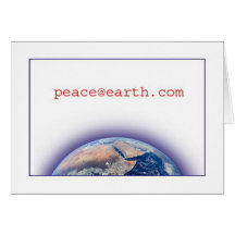 Peace on Earth Christmas Holiday Card