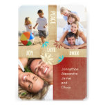 Peace on Earth Family Photo Card