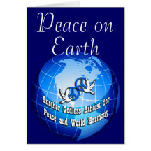 Peace on Earth Greeting Card