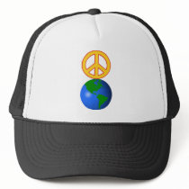 Peace On Earth Mesh Hats