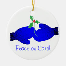 Peace on Earth Holiday Ornament