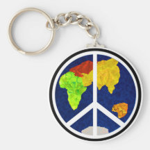 Peace on Earth Keychain
