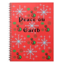 Peace on Earth notebook